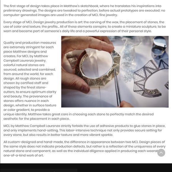 FAB MATTHEW CAMBELL LAURENZA RING REDUCED2X - Picture 4 of 9